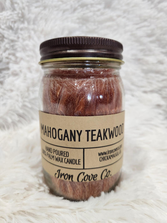 Mahogany Teakwood Candle